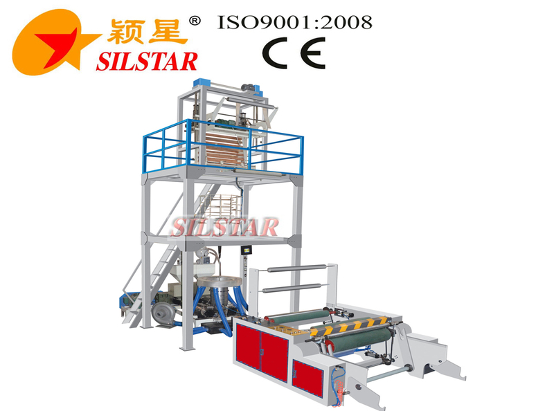 GBCE Auto Changer Roll ABA Double Screw Film Blowing Machine 