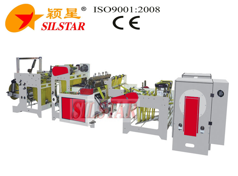 GBDSA-500 High Speed Star Seal Garbage Bag Making Machine 440pcs/min