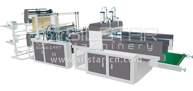 3-1-4 Heat seal cold cut shopping bag making machine 678322