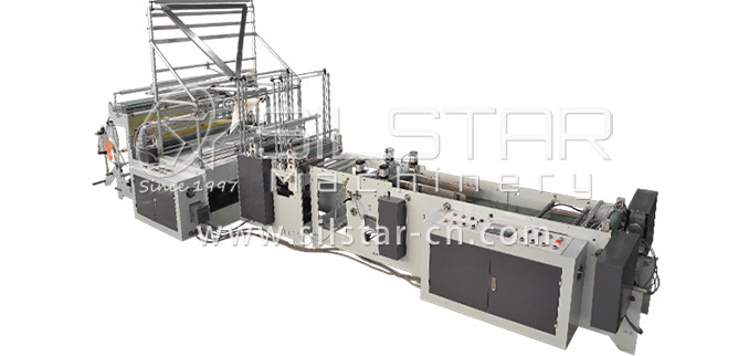 4-1-1 Interleave overlap bottom seal bag making machine 678322