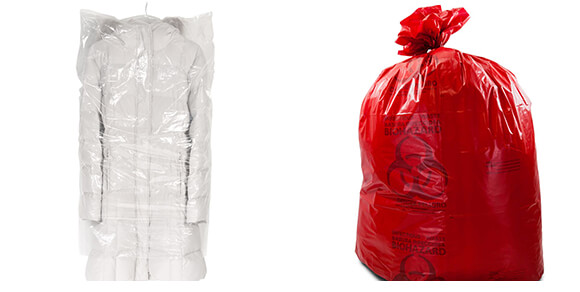 The thick heavy duty bag