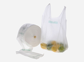shopping bag on roll