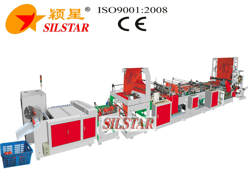 GBBCR-1000III Interleaf Draw Tape Bag Making Machine