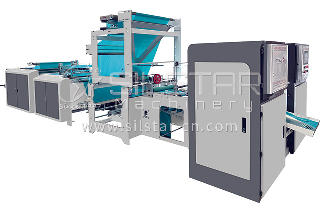 1-1-4 Double fold perforated bottom seal bag on roll making machine 640425-0723