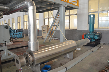Roots blower and heater