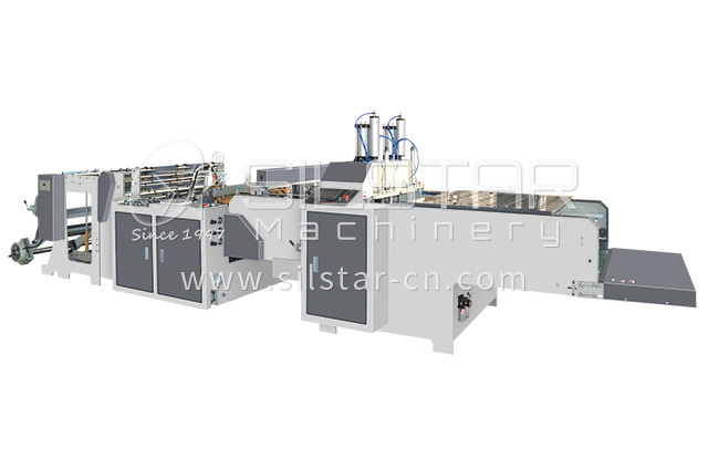 3-1-3 Heat seal heat cut T-shirt shopping bag making machine 640425
