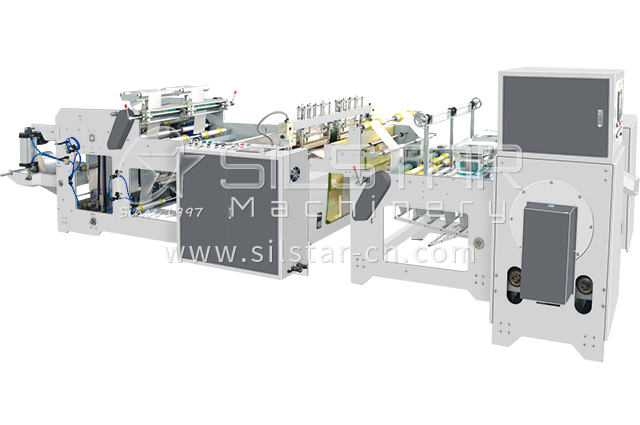 1-1-1 High speed star seal perforated garbage bag on roll making machine 640425